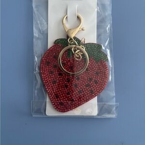Strawberry Purse Charm